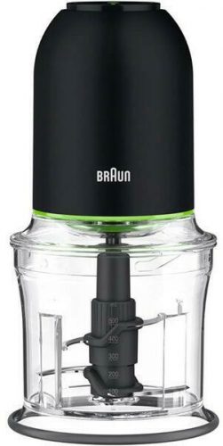 Braun CH3011BK MultiPractic 3 kompakt univerzális aprító, 500Watt, 0.5liter, fekete