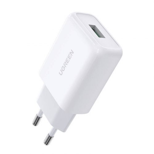 Ugreen 10133 CD122 hálózati töltő, USB, 18W, QC3 (fehér)