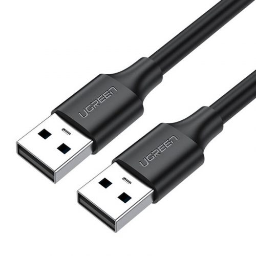 Ugreen 10309 US102 USB-A - USB-A (Apa-Apa) kábel, 1 méter, fekete