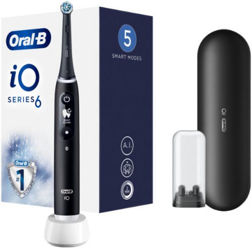 Oral-B iO Series 6 elektromos fogkefe fekete(iOM6.1b6.2dk)