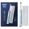 Oral-B Pro 1 Elektromos Fogkefe X-Clean, Karibi-kék, utazótokkal