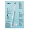 Oral-B Pro 1 Elektromos Fogkefe X-Clean, Karibi-kék, utazótokkal