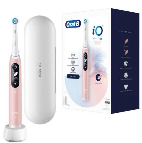 Oral-B iO Series 6 elektromos fogkefe rózsaszín(iOM6.1a6.1dk)