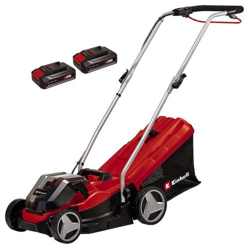 Einhell 3413210 PXC GE-CM 36/33 Li 2x2,5Ah akkumulátoros fűnyíró, 33 cm, 2db 2500mAh akkumulátorral