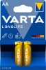 Varta 4106101412 Longlife AA (LR6) alkáli ceruza elem (2db/bliszter)