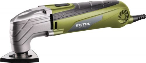 Extol Craft 417220 multifunkciós szerszámgép, 300 W, 21000 rpm, 3 db cserélhető fej