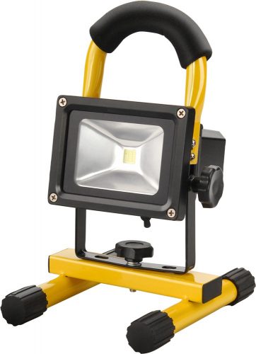 Extol Craft 43122 hordozható LED lámpa, reflektor, 10 W, 800 lm, IP65, akkukmulátoros, tölthető