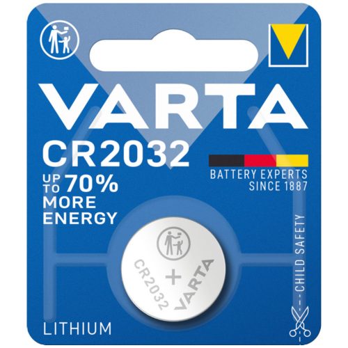 Varta 6032112401 CR2032 lítium gombelem 1db/bliszter