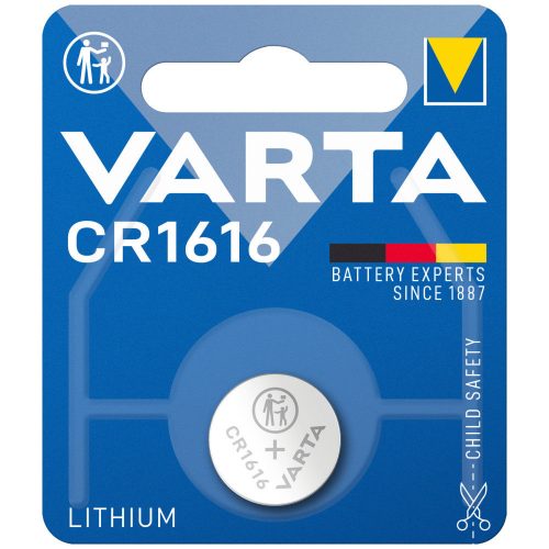 Varta 6616112401 CR1616 lítium gombelem 1db/bliszter