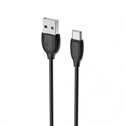 BOROFONE BX19 BENEFIT Micro USB kábel, 1 méter, fehér PM023310