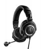 Audio-Technica ATH-M50XSTS-USB vezetékes streaming fejhallgató, USB, 15-28000Hz, 2méteres kábel, fekete