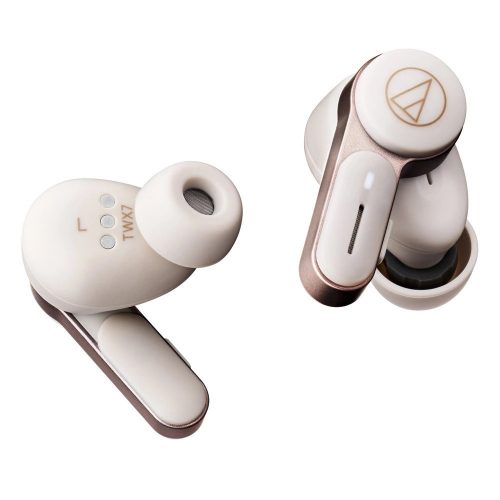 Audio-Technica ATH-TWX7WH True Wireless fülhallgató, aktív zajcsökkentés, BT5.1, IPX4 vizállóság, fehér