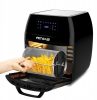 Amiko A80 Wifi Airfryer multifunkciós digitális forrólevegős sütő, grill funkció, 1700 W, 12 liter, fekete