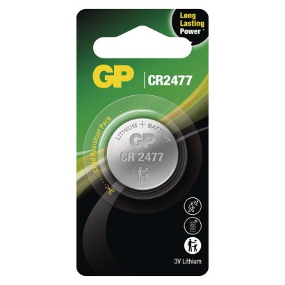 GP Batteries B15771 lítium gombelem CR2477 (1db/bliszter)