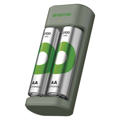 GP ReCyko B50224 Akkumulátor töltő Eco E221+ 2xdb AA 2100mAh akkumulátor