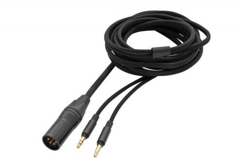 Beyerdynamic audiófil szimmetrikus sztereó kábel, XLR-4 és 2x3.5mm jack, 3m, fekete (BD 718912)