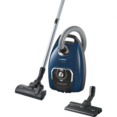 Bosch BGL8X230 Serie 8 ProSilence porzsákos porszívó, 890Watt, 5literes porzsák, 72dB, kék