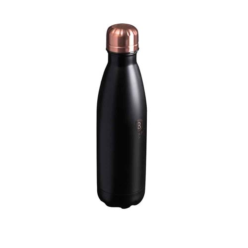 Berlinger Haus BH/6400A Black Rose Collection termosz, 0,5 l, dupla falú, rozsdamentes acél, rózsaarany-fekete