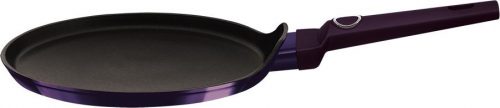 Berlinger Haus BH/6635 Purple Eclipse Collection palacsintasütő, 25 cm, indukciós, 3 rétegű titán bevonat, metál lila-fekete