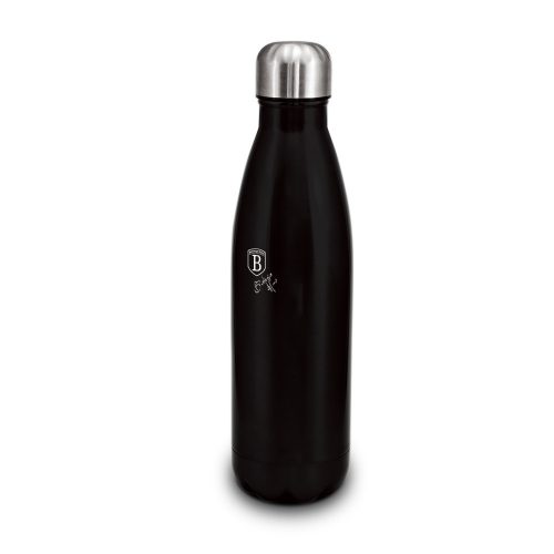 Berlinger Haus BH/8624 Matte Black Collection termosz, 0,5 l, dupla falú, rozsdamentes acél