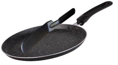 Blaumann BL-1531MB-SP Palacsintasütő + Spatula, 24 cm, Indukciós, Fekete