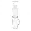 Brita BR1050452 Glass Jug One vízszűrő üvegkancsó, fehér-világoskék, 1 db Maxtra Pro All-in-1 szűrőbetéttel