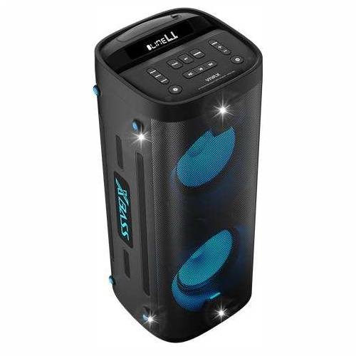 Vivax BS-1001 Hordozható vezeték nélküli Bluetooth hangszóró, 100W, BT 5.0, FM, USB, mikrofon, fekete