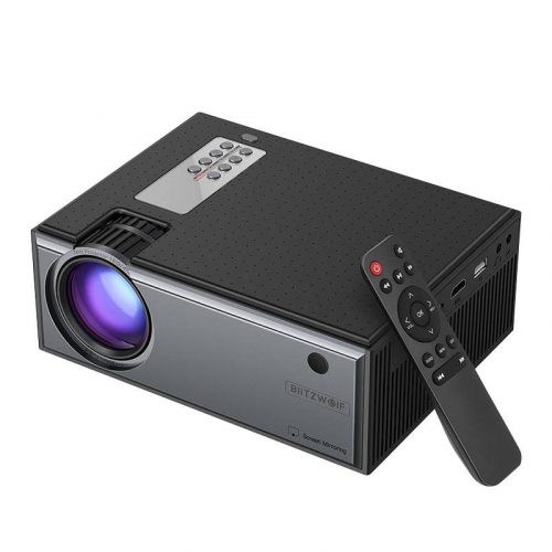 BlitzWolf BW-VP1 Pro LED projektor, 1080p, HDMI, USB, AV, Wi-Fi, 6000lm, 40000 óra