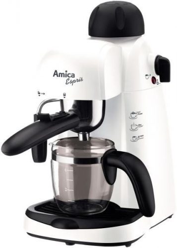 Amica CD 1011 espresso kávéfőző, 800 W, 5bar, fehér