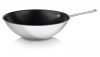 Gorenje CWWA01HC Chef Collection Wok serpenyő, indukciós, tapadásmentes bevonat, rozsdamentes acél, 30cm