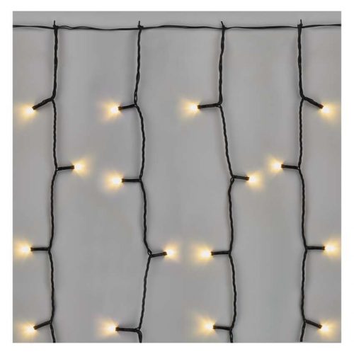 Emos D1EW01 sorolható karácsonyi füzér, fényfüggöny, 1x 2m, 100LED, meleg fehér, kül- és beltéri