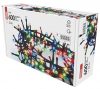 EMOS D4BM03 karácsonyi fényfüzér - süni, 12m, 600LED, multicolor, időzítő, IP44