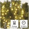 EMOS D4BW03 karácsonyi fényfüzér - süni, 12m, 600LED, meleg fehér, időzítő, IP44