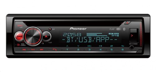 Pioneer DEH-S720DAB autóhifi fejegység, 4x50Watt, CD/Bluetooth/USB/AUX