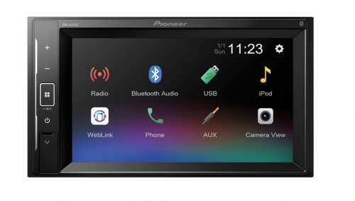 Pioneer DMH-A241BT multimédia fejegység, 2DIN, 6,2" kijelző