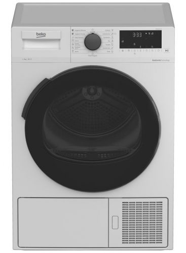 Beko DS9414CX2 hőszivattyús szárítógép, A++, 9kg, 65dB, fehér