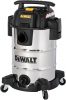 DeWalt DXV30SAPTA száraz-nedves porszívó, 15KPa szívóteljesítmény, 30liter, inox ház, 230V aljzat