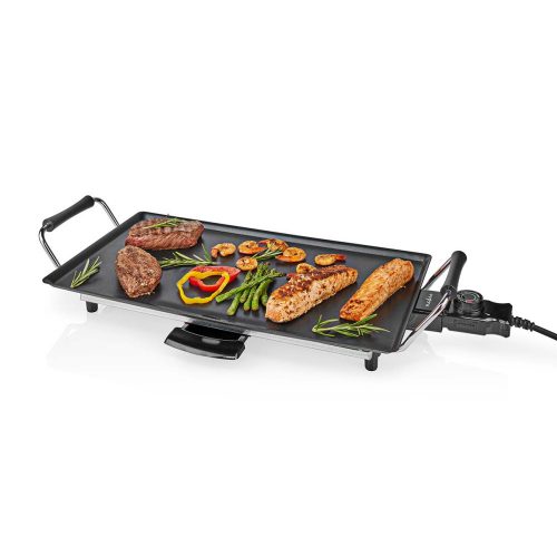 Nedis FCTE110EBK50 Teppanyaki asztali Grill, 2000Watt, fekete