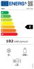 Gaba GMR-230W egyajtós hűtőszekrény, 230 liter, E energia osztály, 40db, fehér