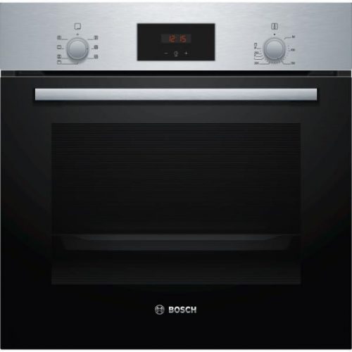 Bosch HBF133BR0 Serie 2  beépíthető elektromos sütő, 66liter, 5 progran,50 - 275 °C,3,3kW, inox-fekete