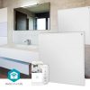 Nedis HTIP350WTW SmartLife infra fűtőtest, 350Watt, 9m2, távirányító, termosztát, IP44, Wi-Fi, fehér