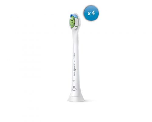 Philips HX6074/27 Sonicare W2 Optimal White fogkefefej, BrushSync, kompakt méret, közepes erősség, fehér(4db/csomag)