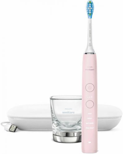 Philips HX9911/29 Sonicare DiamondClean 9000 elektromos fogkefe, 4 mód, 3 intenzitás, 62000 rezgés/perc, rózsaszín