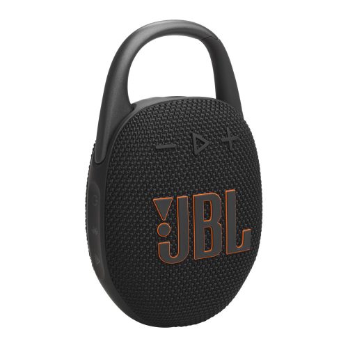 JBL Clip 5 hordozható Bluetooth hangszóró, 7Watt, BT 5.3, víz- és porálló, fekete