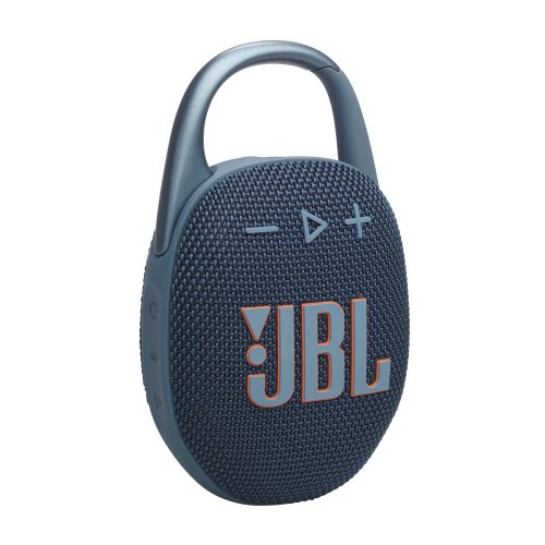 JBL Clip 5 hordozható Bluetooth hangszóró, 7Watt, BT 5.3, víz- és porálló, kék