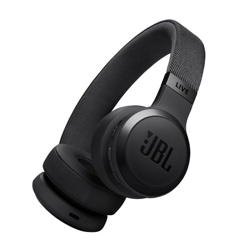 JBL Live 670NC aktív zajszűrős Bluetooth fejhallgató, BT 5.3, akár 65óra, fekete