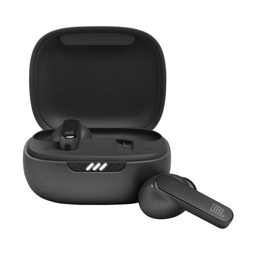 JBL Live Pro2 True Wireless aktív zajszűrős fülhallgató, Bluetooth 5.2, IPX5, fekete