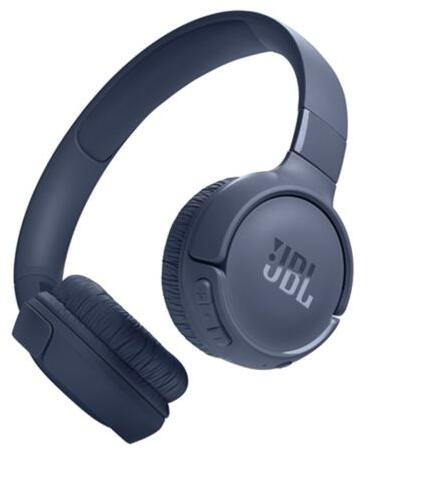 JBL Tune 520BT vezeték nélküli fejhallgató, Bluetooth 5.3, 57 óra, kék