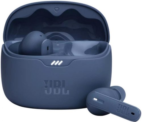 JBL Tune Beam BLU True Wireless aktív zajszűrős fülhallgató, Bluetooth 5.3 LE, kék