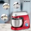 Bomann KM 6009 CB konyhai robotgép, 1000W, 5L, piros - inox